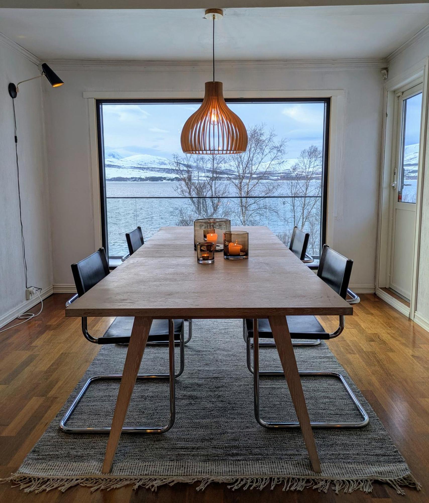 Hus Med Egen Strandlinje 트롬쇠 외부 사진